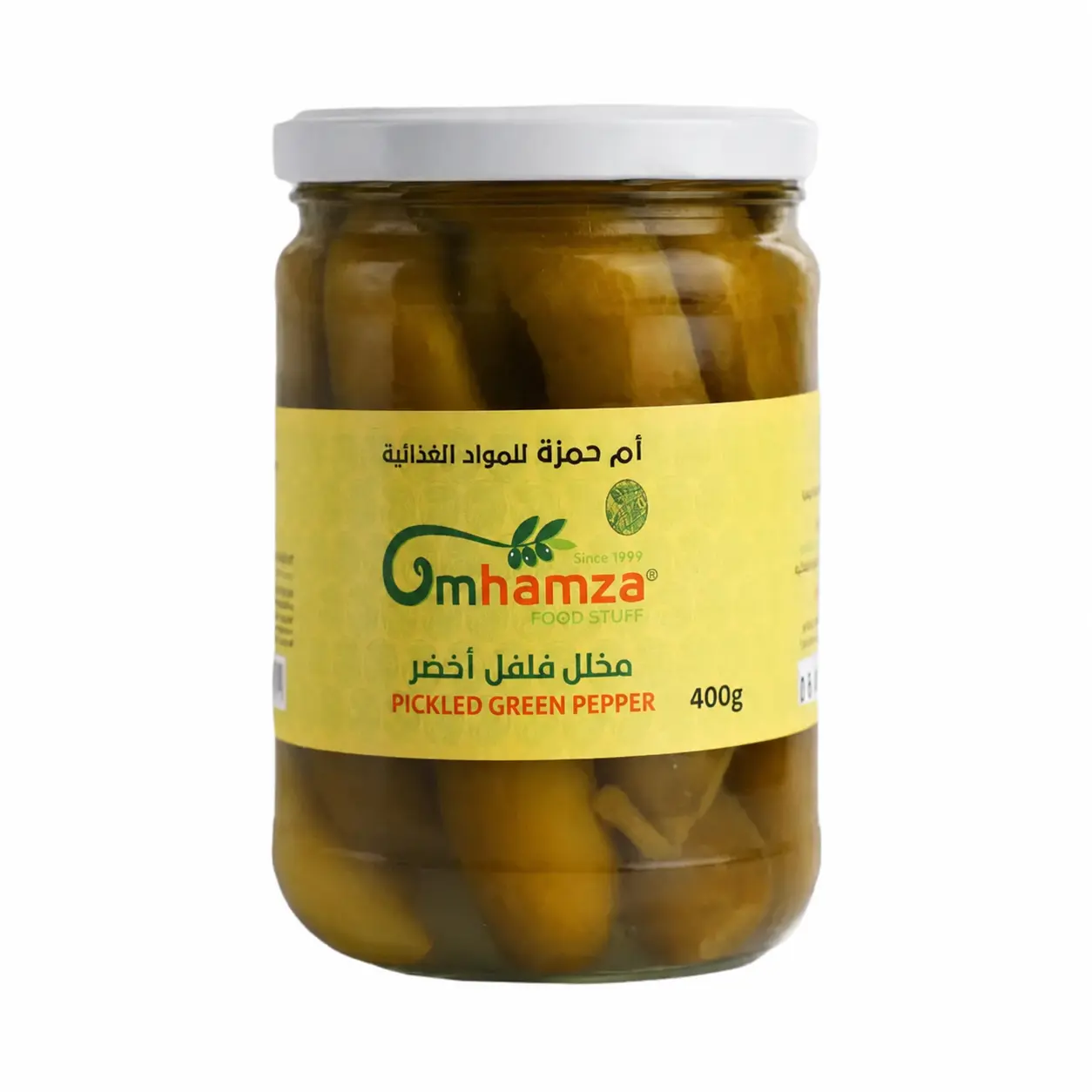 Pickled Green Pepper — Um Hamza — 400g