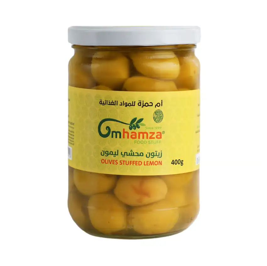 Lemon Stuffed Olives — Um Hamza — 400g
