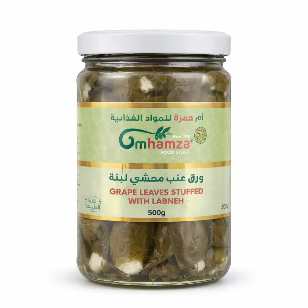 Um Hamza grape leaves stuffed with labneh 500g