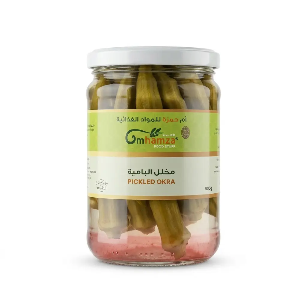Pickled Okra — Um Hamza — 500g
