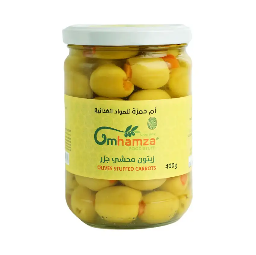 Carrot Stuffed Olives — Um Hamza — 400g